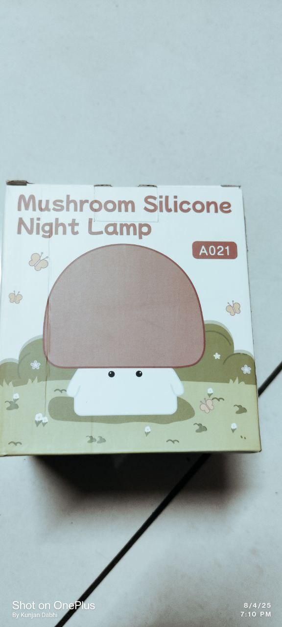 πβ¨ Mushroom Night Silicone Lamp β ππ‘ Cute, Cozy & Magical Glow for Your Nights!ππ‘