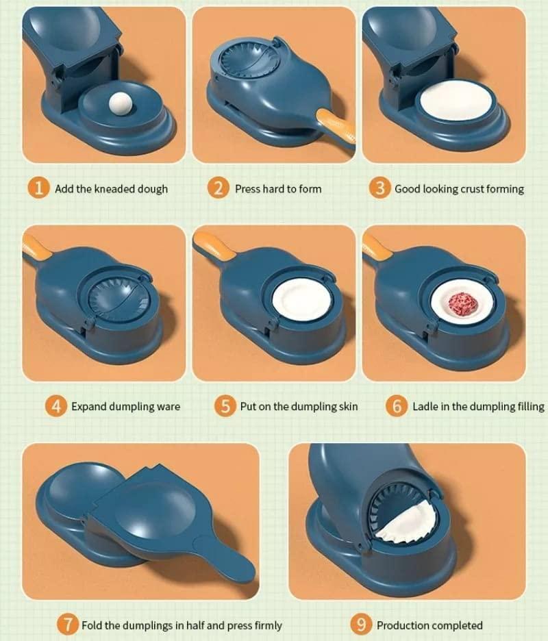 🥟Momos Ghughra Gujiya Maker Kitchen Accessories✨