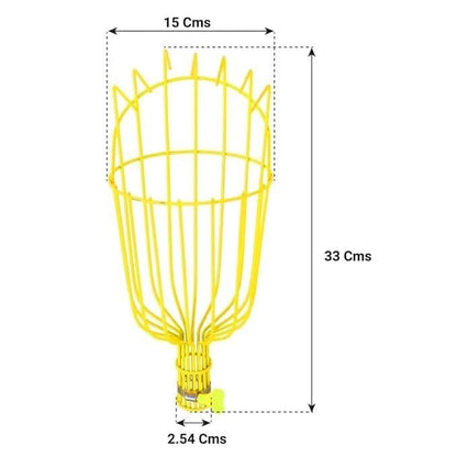 🍎✨ EasyReach Fruit Picker with Basket – Pick Fresh Without Climbing 🌿🧺