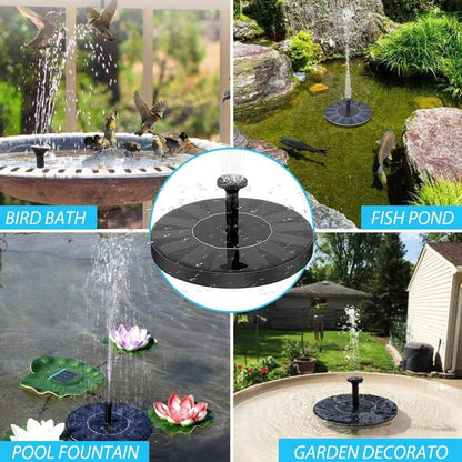 🌞💦 Solar Fountain Pump – Floating 7V 1.4W for Pool, Pond, Garden & Patio 🌿✨