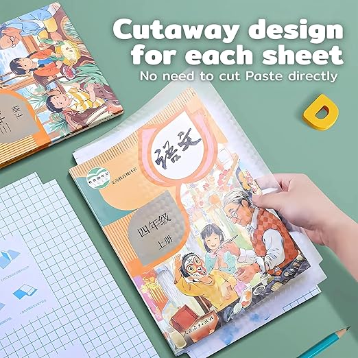 📚✨ Transparent Waterproof Book Covers - Pack of 30 | 📖💧 Durable | 🛡️ Dustproof | 📦 Bulk Value!