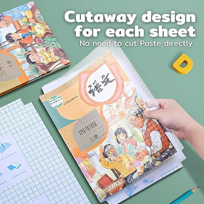 📚✨ Transparent Waterproof Book Covers - Pack of 30 | 📖💧 Durable | 🛡️ Dustproof | 📦 Bulk Value!